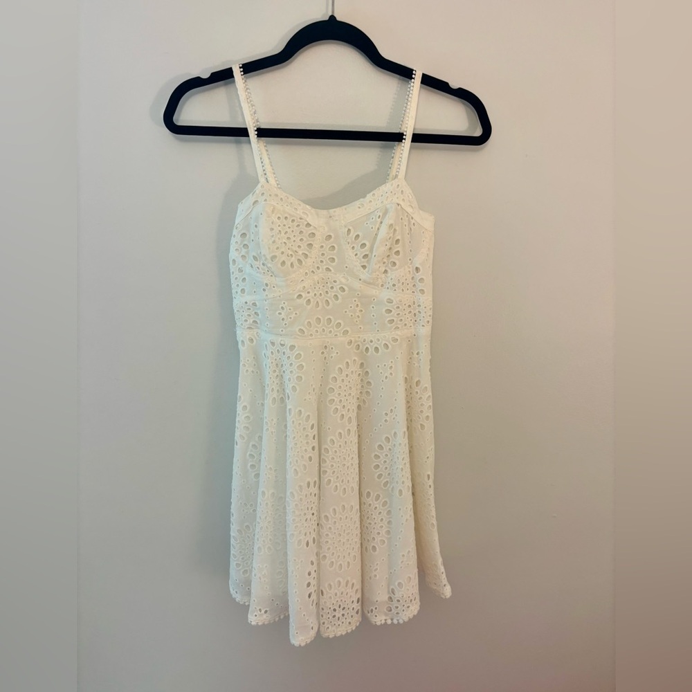 Altar’d State - Emerson Eyelet Mini Dress - Picture 1 of 4